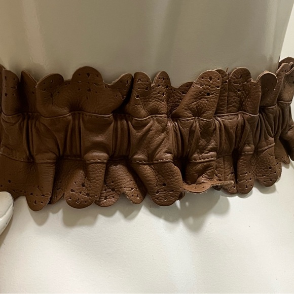 Zara leather and suede belt - Picture 2 of 4